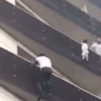 Young Boy Saved By Real Life Spider-Man