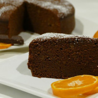 Chocolate Whole Mandarin Cake