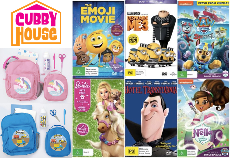 Win An Awesome DVD Hamper To Celebrate The Launch of Cubby House Plus A Personalised Pack From Bright Star Kids