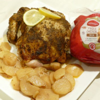 Slow cooker Portuguese chicken with Lemony  Potatoes