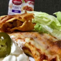 Healthy Turkey Enchiladas