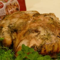 Herbed slow cooked chicken