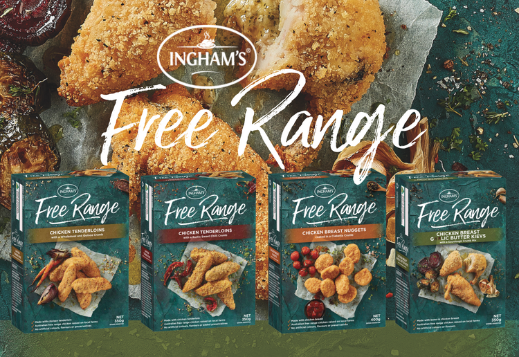 Ingham’s Free Range Freezer Range