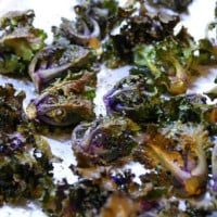 Oven baked Kalettes