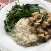 Creamy Chicken & Mushroom Casserole