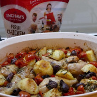 Mediterranean chicken bake