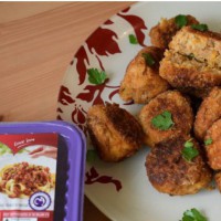 Turkey and Potato Pizza Bites