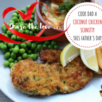 Coconut Chicken Schnitzels