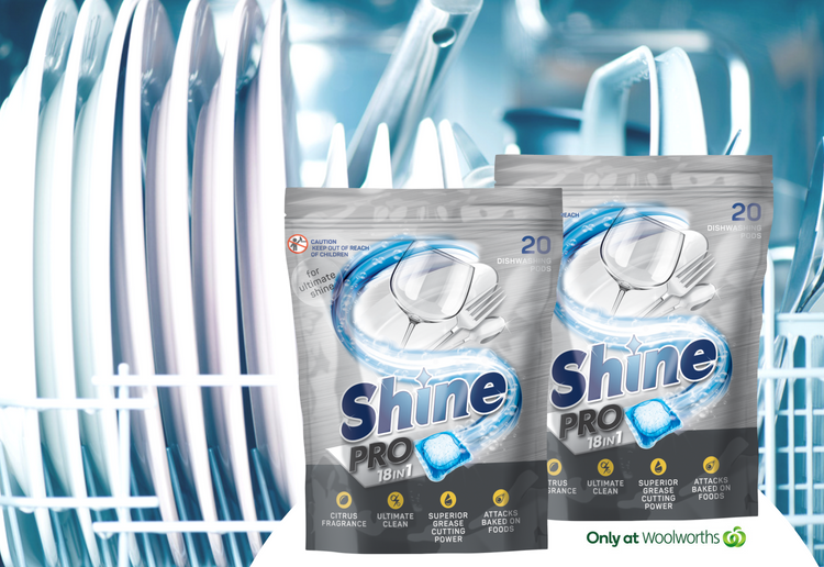 Shine Pro 18 in 1 Dishwashing Pods