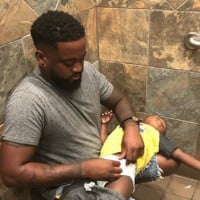 Photo of Dad Changing Baby's Nappy Sparks Anger