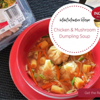 Chicken & Mushroom Dumpling Soup