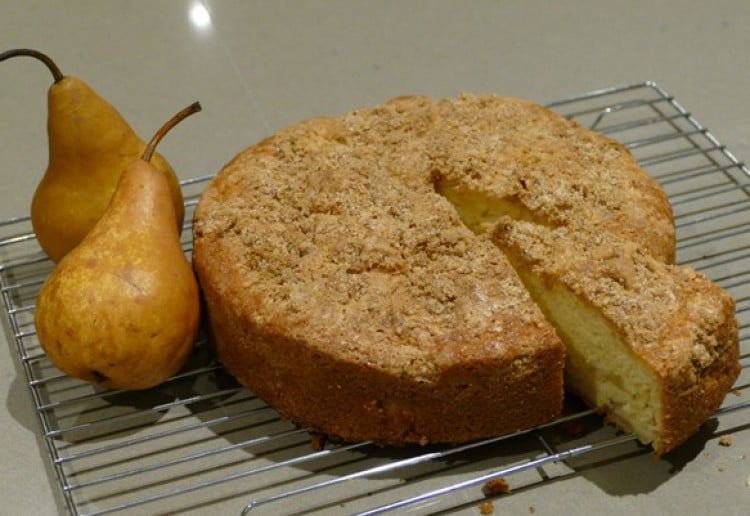 French Pear Cake