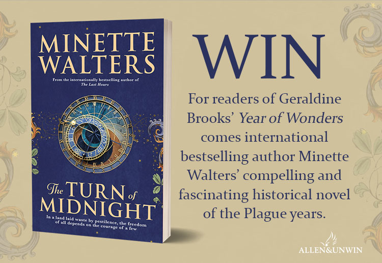Win 1 of 30 copies of the book The Turn of Midnight by Minette Walters