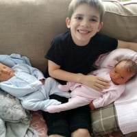 Triplets Born Seven Years Apart