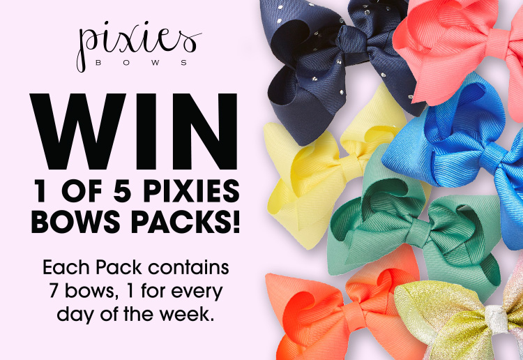 Win A Pixie’s Bow For Each Day of the Week And Get Ready for Christmas!