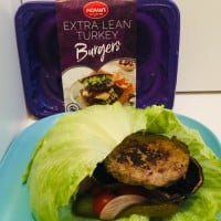 Healthy Bun-less Turkey Burger