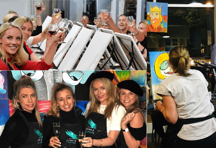 Win The Perfect Paint & Sip Date Night Or Mate’s Night At Cork & Canvas