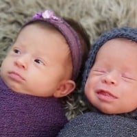 Twins Stunning Newborn Photo Shoot Trolled By Thousands of People