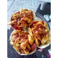 Satay Chicken Tacos