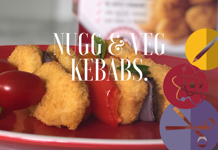 NUGG And Vegetable Kebabs