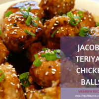 Jacob's Teriyaki chicken balls