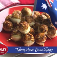 Turkey Mince Onion Rings