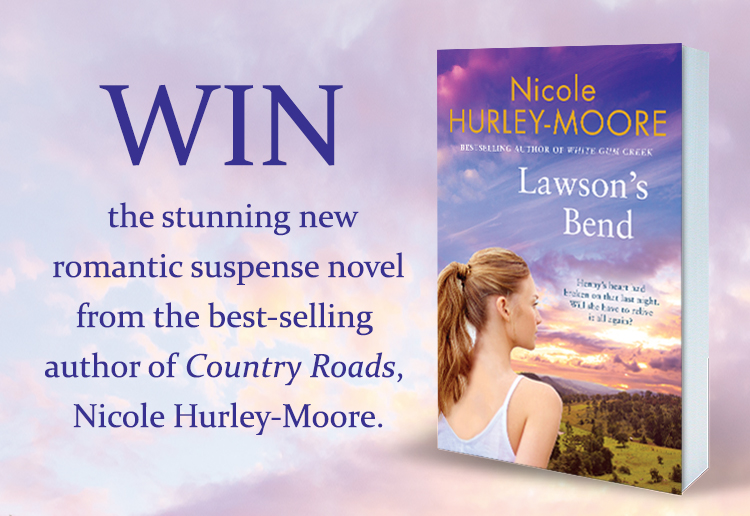 WIN 1 of 35 copies of the book Lawson’s Bend by Nicole Hurley-Moore