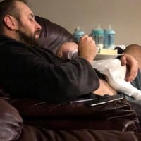 This Cute Dad and Baby Photo Angered the Internet