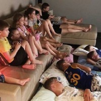 Family Takes in 60 Stranded Neighbours AND Their Pets