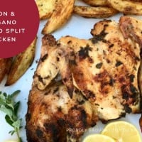 Lemon & Oregano Grilled Split Chicken