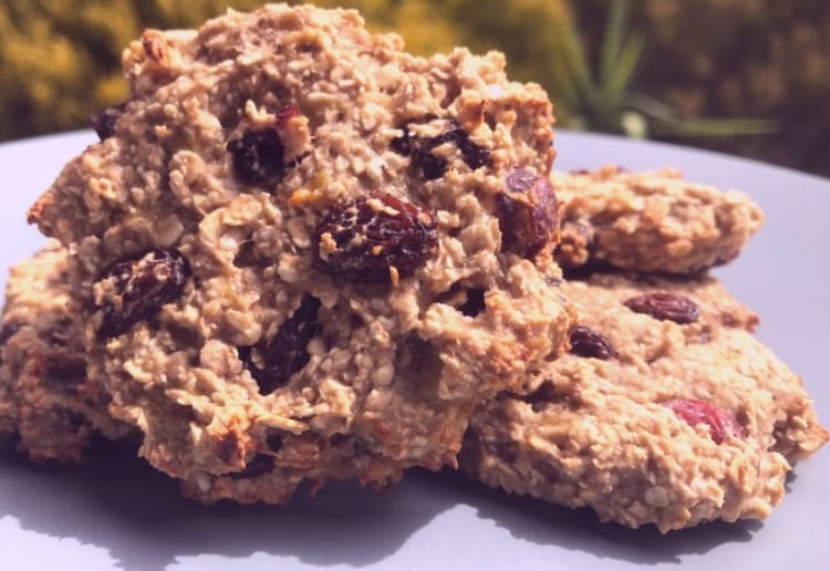 Healthy Cookies with Banana and Oats