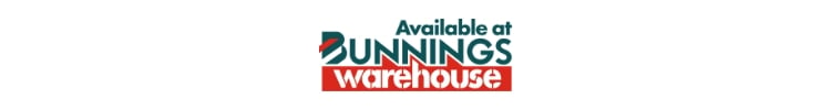 available at bunnings logo