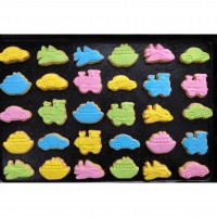 Fondant Malt Cookies for Kids