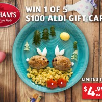 WIN 1 of 5 $100 Aldi Gift Cards!