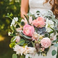 Bride Caught Stealing Wedding Flowers