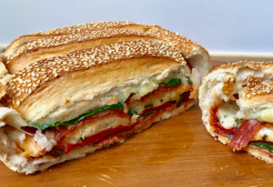 Gourmet Layered Cob Sandwich - Real Recipes from Mums