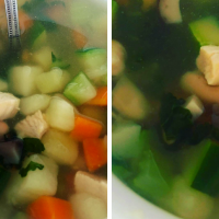 Cecile’s Homemade Chicken and Veggie Soup