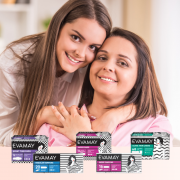 Evamay Tampons, Pads and Liners Range