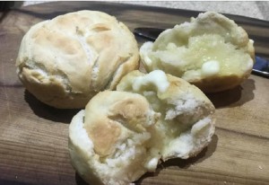 Bread Rolls in the Pie Maker