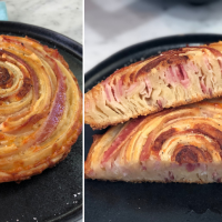 Pie Maker Cheese and Bacon Scroll