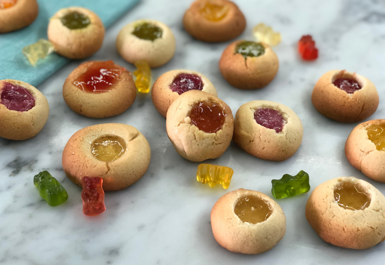 Gummy Bear Gum Drop Cookies
