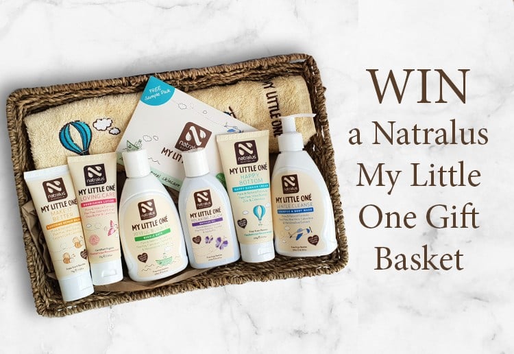 WIN 1 of 15 My Little One Gift Baskets from Natralus