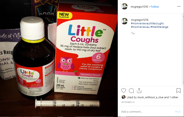 Little™ Coughs Raspberry Syrup Product Review
