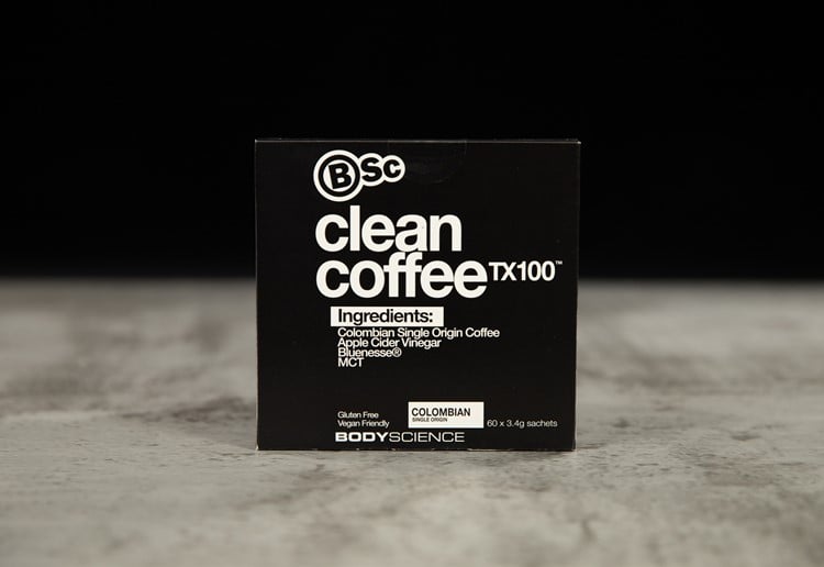 Win 1 Of 9 Boxes Of Clean Coffee TX100 From Bodyscience