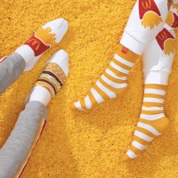 Get Your McDonalds Burger Socks Or Fries Pants With The McDonald's McDelivery Night In
