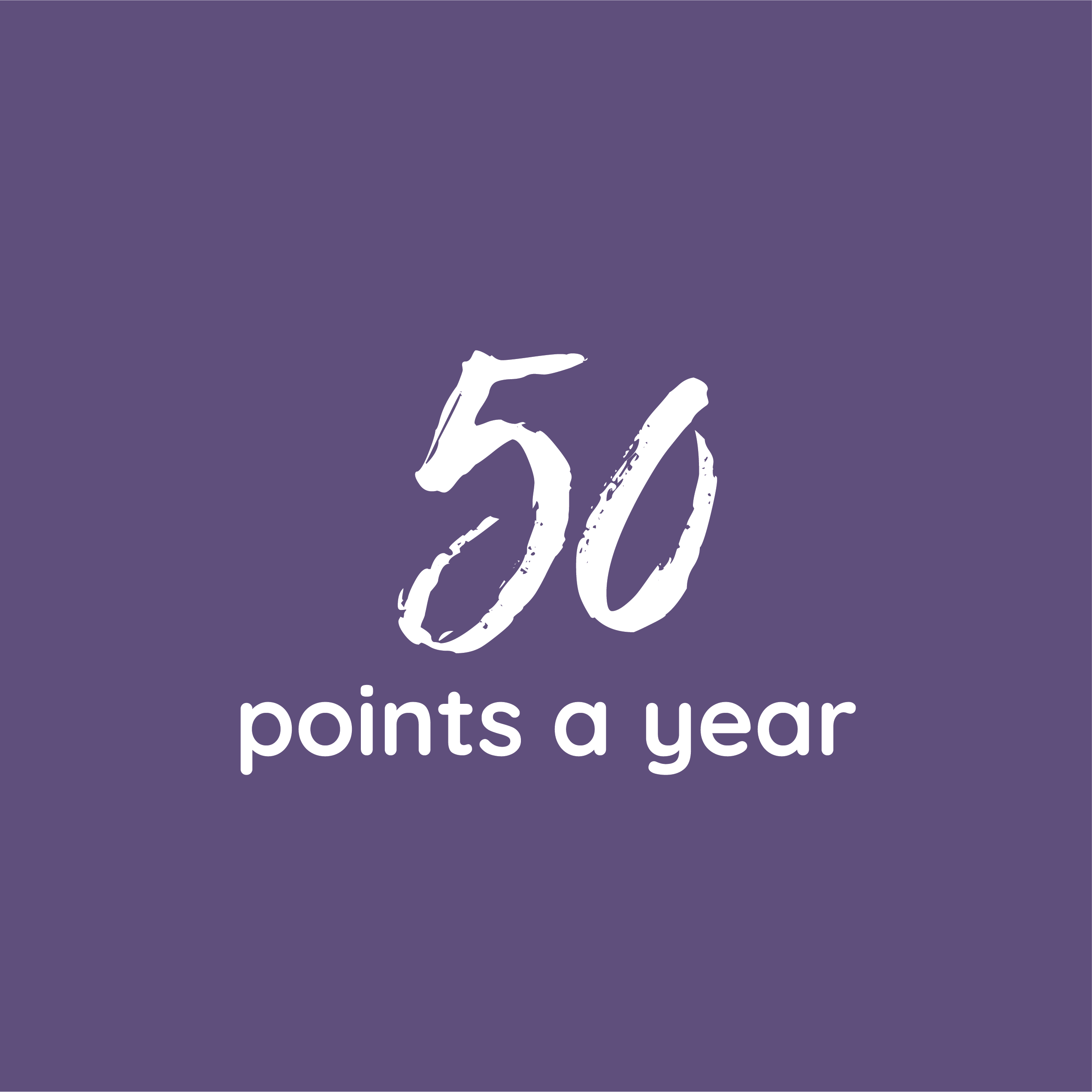 50-points-a-year