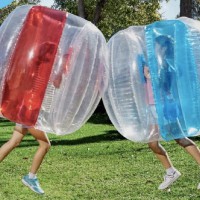 Popular ALDI Inflatable Bubble Ball Is One Big Giant Balls-Up