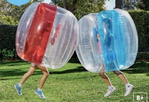 inflatable bubble ball big w