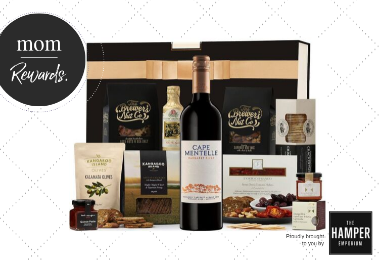 WIN 1 Of 5 Red Wine And Nibbles Hampers From The Hamper Emporium!