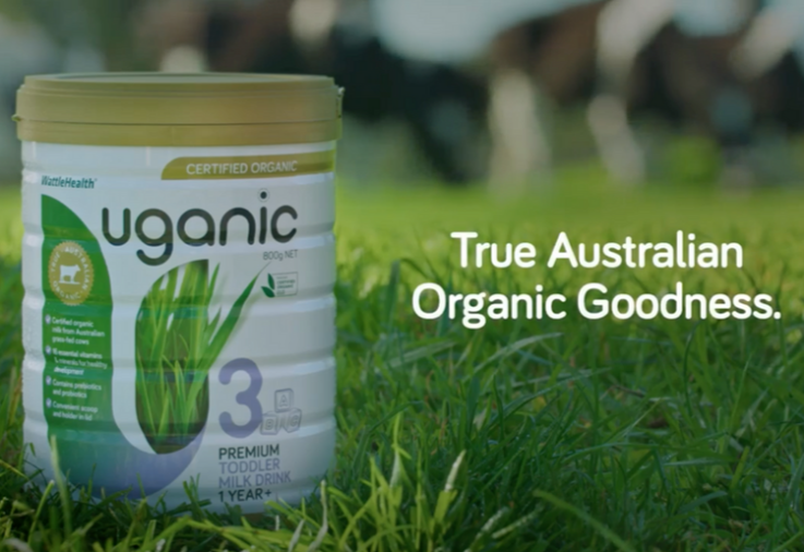 Tin of Uganic Premium Organic Toddler Milk (Stage 3) Review